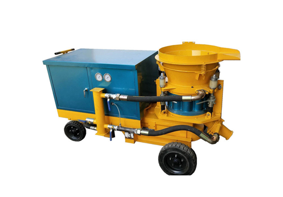 Equipamento molhado do Shotcrete da máquina 5.5Kw 6m3/H do Shotcrete da mistura do canal de ar