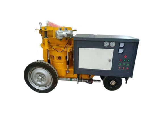 Bomba de concreto molhada fina do Shotcrete do pulverizador 7.5kw do Shotcrete do fluxo